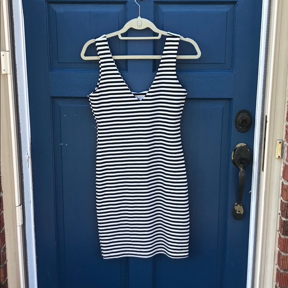 Bar III Dresses & Skirts - Striped Bodycon Dress
